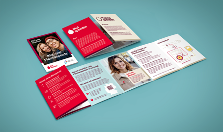 Pocket-Flyer Blut- und Plasmaspende