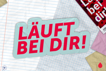 Dieses Bild zeigt ein Visual zur Kampagne LäuftBeiDir